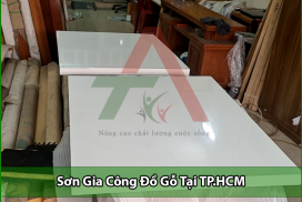 Sơn Gia Công Đồ Gỗ Tại TP.HCM