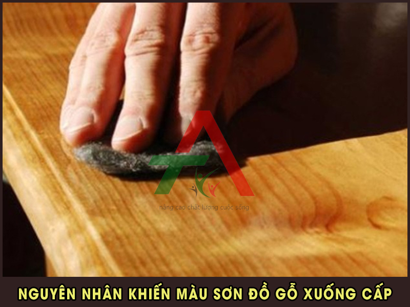 NGUYÊN NHÂN KHIẾN MÀU SƠN ĐỒ GỖ XUỐNG CẤP